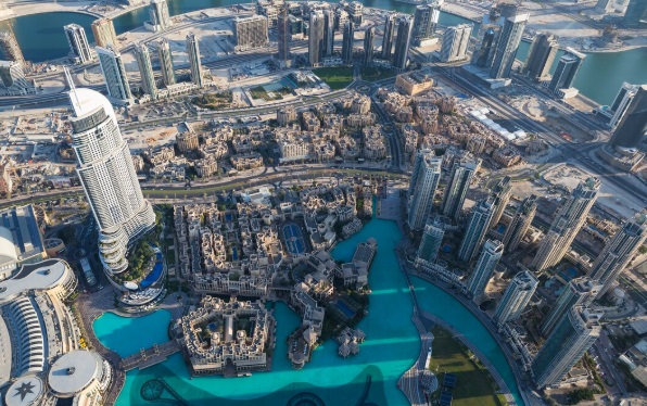 Downtown Dubai et Burj Khalifa